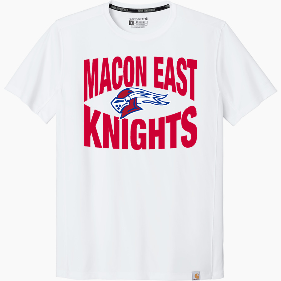 Macon East Knights <span class="pdp-name-mascot">Macon East Knights</span> Carhartt Men's Force Sun Defender Short Sleeve T-Shirt