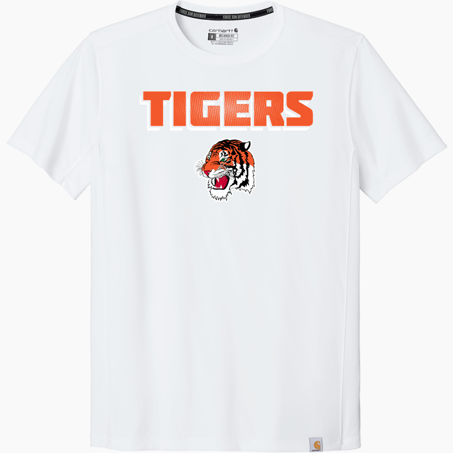 ANSONIA HIGH SCHOOL TIGERS <span class="pdp-name-mascot">ANSONIA TIGERS</span> Carhartt Men's Force Sun Defender Short Sleeve T-Shirt
