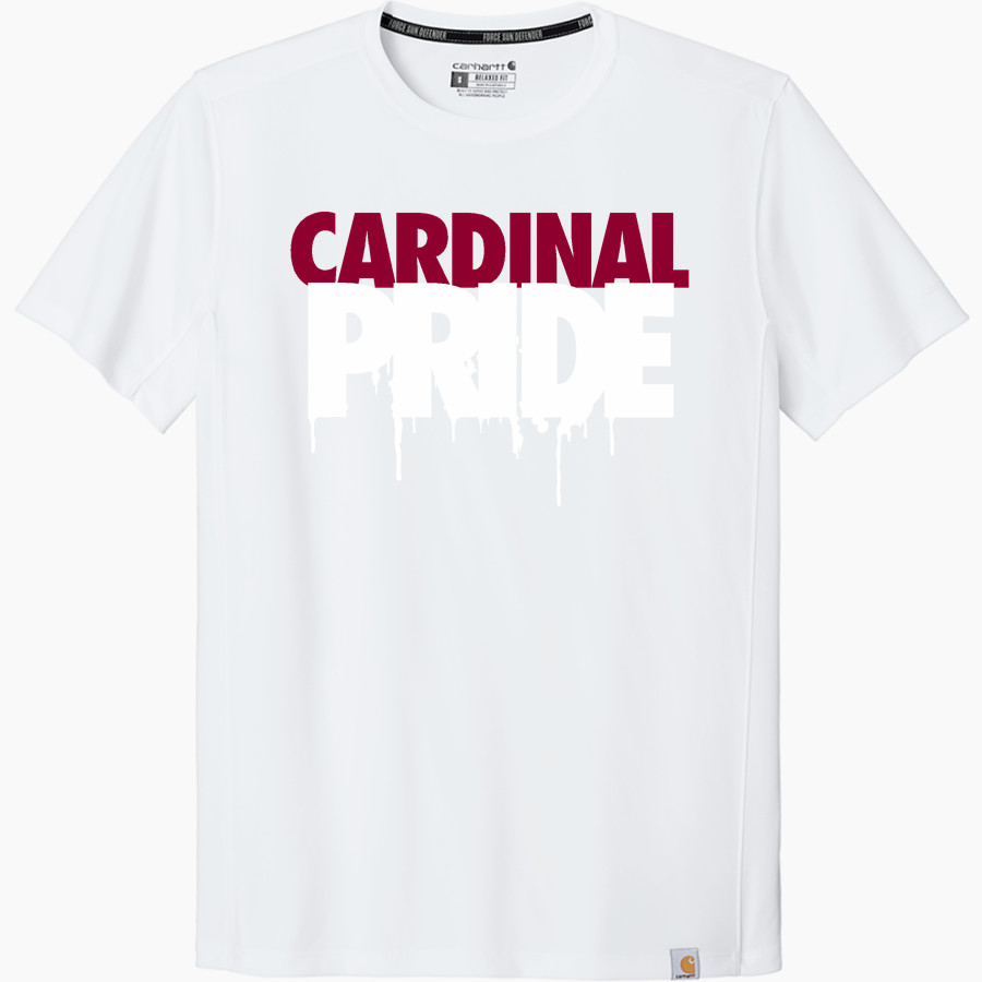 North Idaho Cardinals <span class="pdp-name-mascot">North Idaho College Cardinals</span> Carhartt Men's Force Sun Defender Short Sleeve T-Shirt