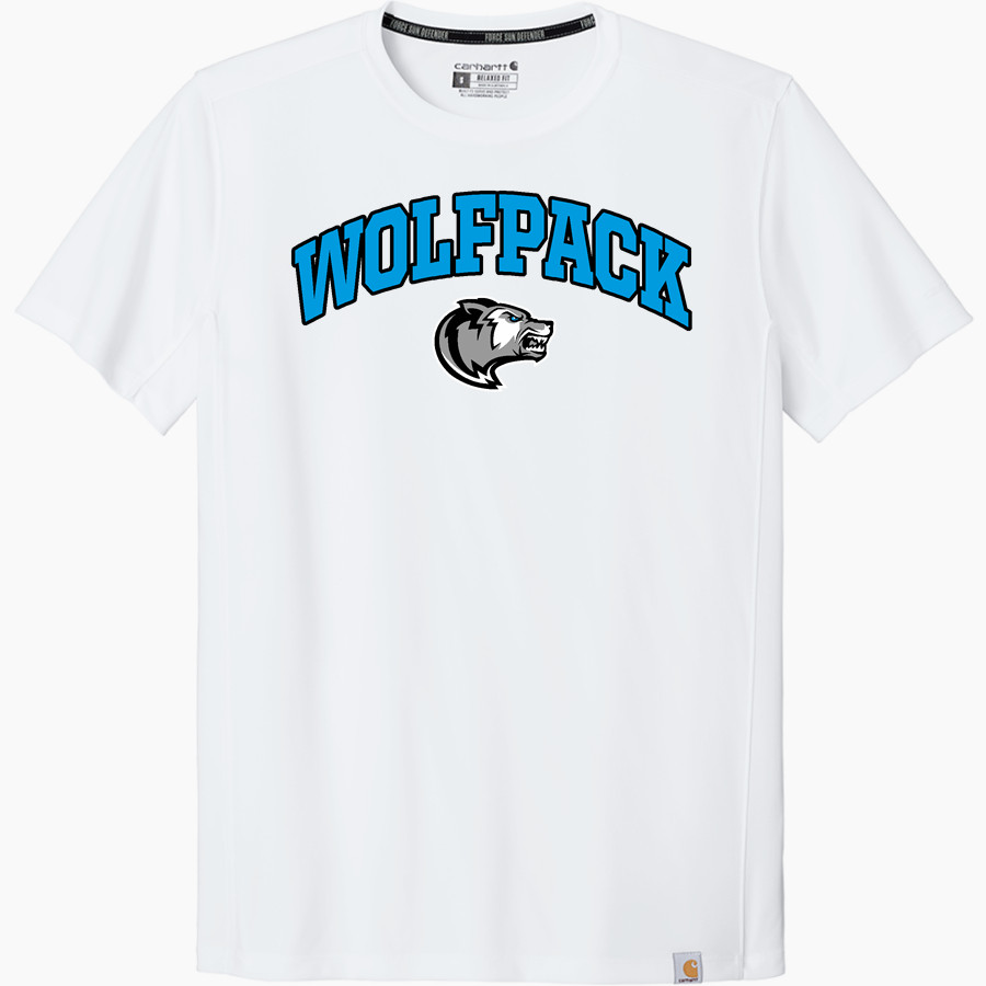 RIDGEVIEW HIGH SCHOOL WOLFPACK <span class="pdp-name-mascot">RIDGEVIEW WOLFPACK</span> Carhartt Men's Force Sun Defender Short Sleeve T-Shirt