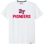 ZANE TRACE HIGH SCHOOL PIONEERS <span class="pdp-name-mascot">ZANE TRACE PIONEERS</span> Carhartt Men's Force Sun Defender Short Sleeve T-Shirt Front Thumbnail
