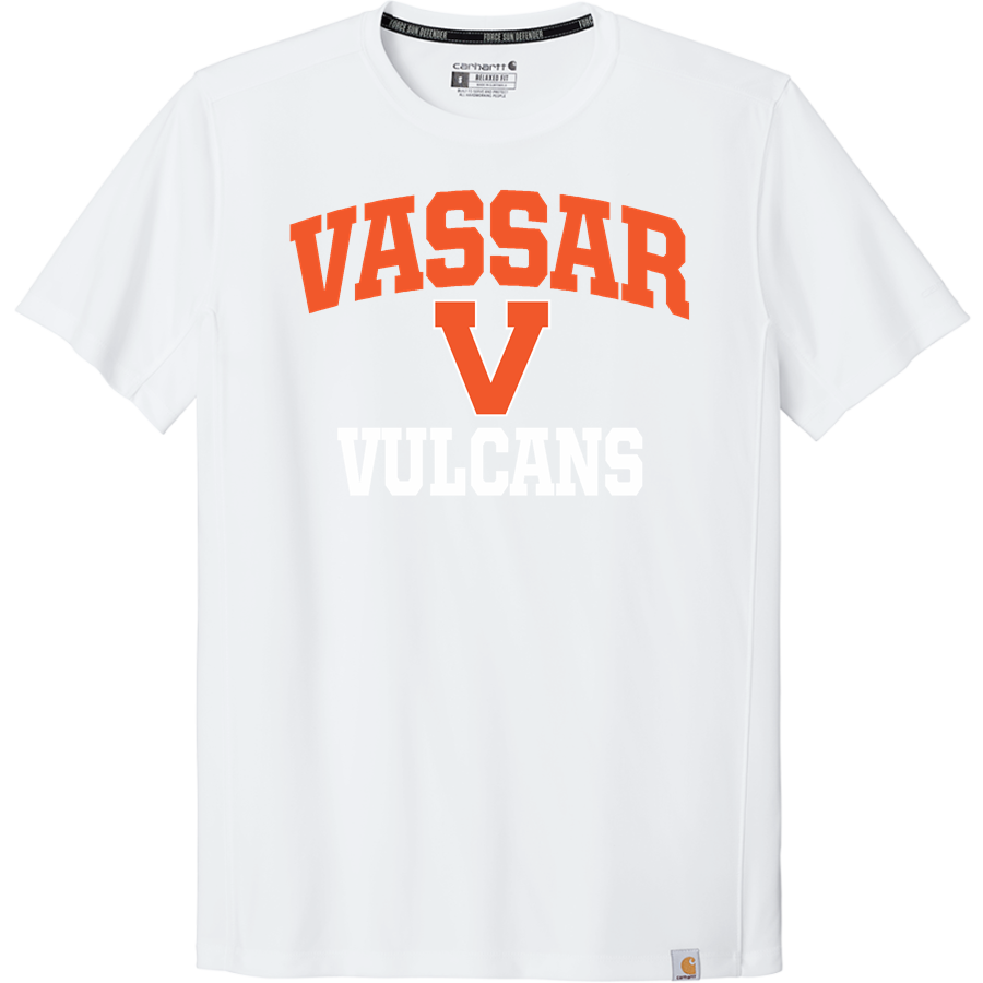 VASSAR HIGH SCHOOL VULCANS <span class="pdp-name-mascot">VASSAR VULCANS</span> Carhartt Men's Force Sun Defender Short Sleeve T-Shirt