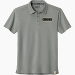 Manassas Park Cougars Carhartt Men's Force Sun Defender Polo Front Thumbnail