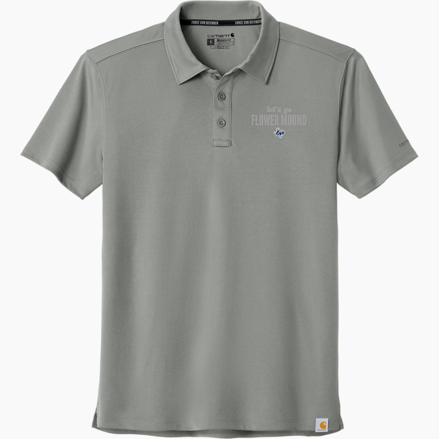 FLOWER MOUND HIGH SCHOOL JAGUARS <span class="pdp-name-mascot">FLOWER MOUND JAGUARS</span> Carhartt Men's Force Sun Defender Polo