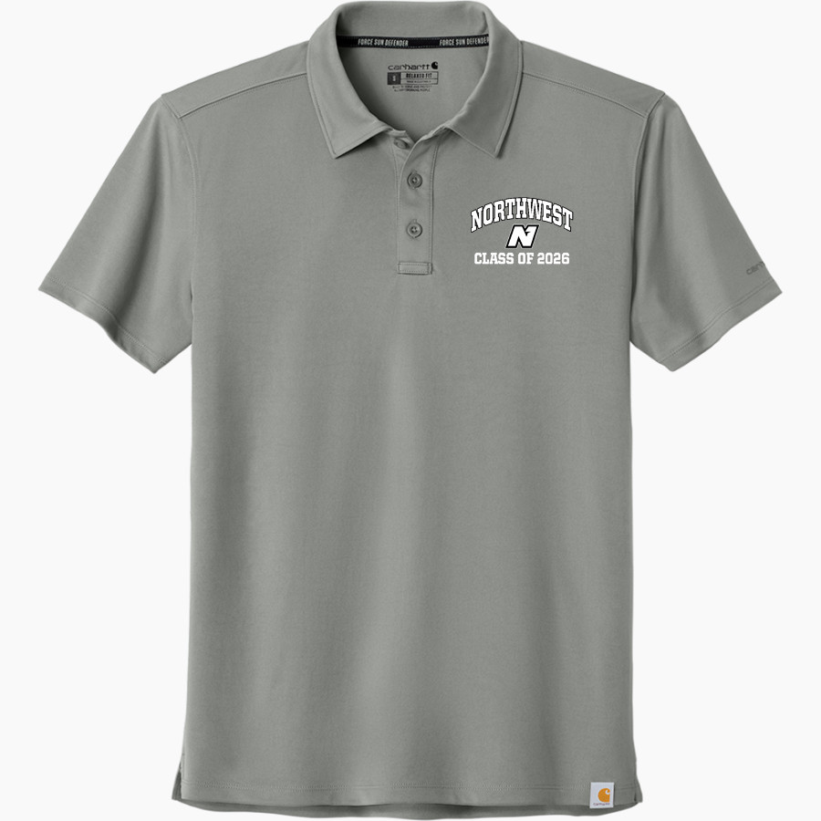 NORTHWEST HIGH SCHOOL LIONS <span class="pdp-name-mascot">NORTHWEST LIONS</span> Carhartt Men's Force Sun Defender Polo