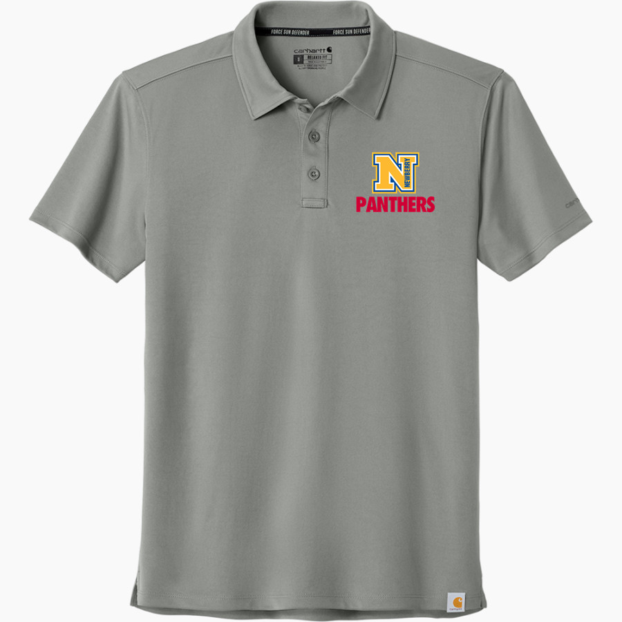Newberry Youth Football And Cheer Panthers <span class="pdp-name-mascot">Newberry Youth Football And Cheer Panthers</span> Carhartt Men's Force Sun Defender Polo