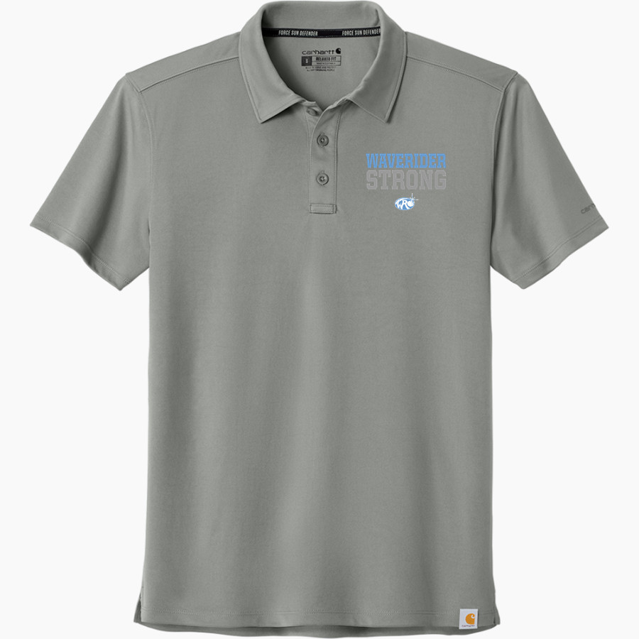 KEALAKEHE HIGH SCHOOL WAVERIDERS <span class="pdp-name-mascot">KEALAKEHE WAVERIDERS</span> Carhartt Men's Force Sun Defender Polo