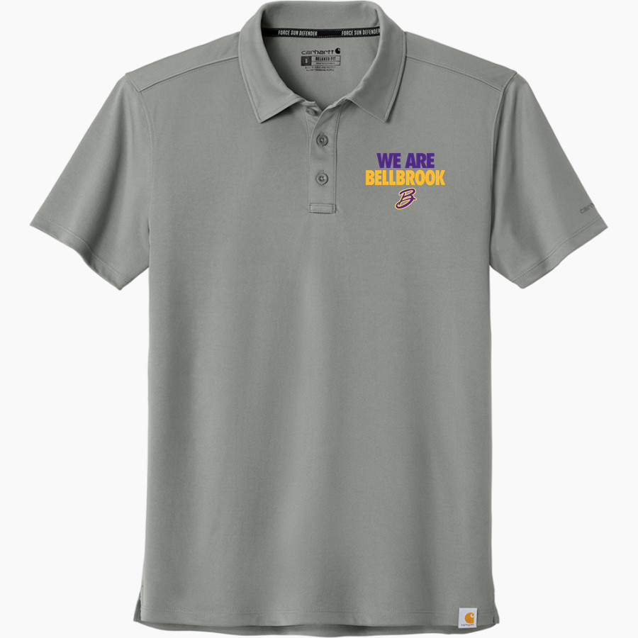 BELLBROOK GOLDEN EAGLES The Official Online Store <span class="pdp-name-mascot">BELLBROOK GOLDEN EAGLES</span> Carhartt Men's Force Sun Defender Polo