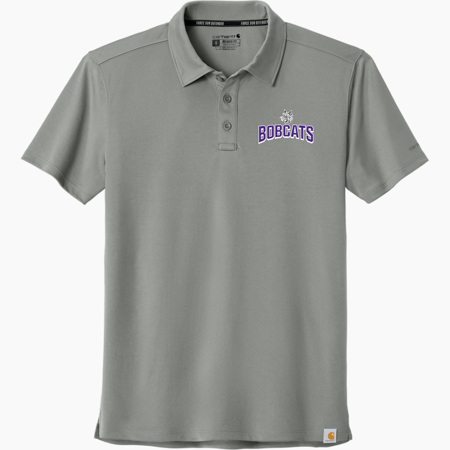 HYDRO-EAKLY HIGH SCHOOL BOBCATS Carhartt Men's Force Sun Defender Polo