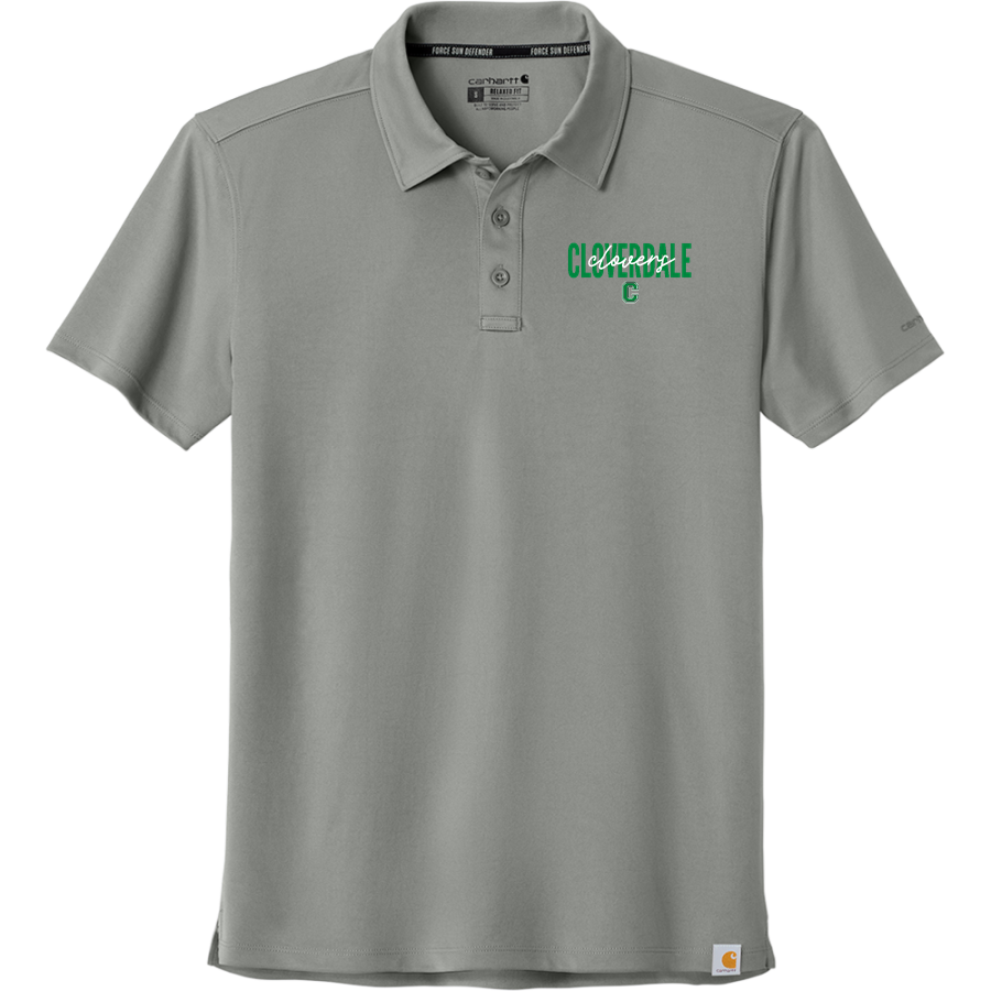 CLOVERDALE HIGH SCHOOL CLOVERS <span class="pdp-name-mascot">CLOVERDALE CLOVERS</span> Carhartt Men's Force Sun Defender Polo