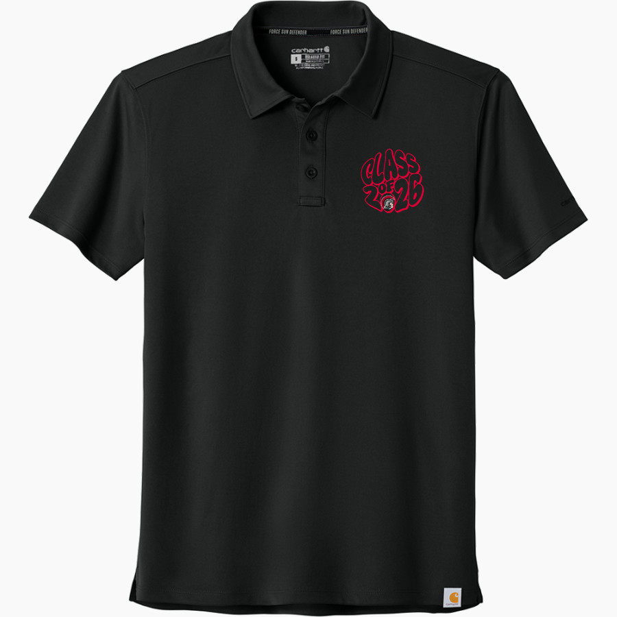 SOMERSET HIGH SCHOOL SPARTANS <span class="pdp-name-mascot">SOMERSET SPARTANS</span> Carhartt Men's Force Sun Defender Polo