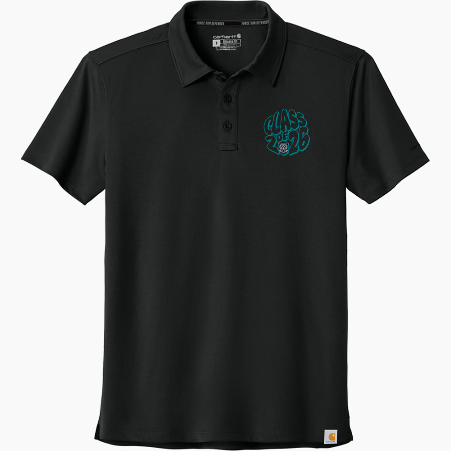Pearson Panthers <span class="pdp-name-mascot">Pearson School Panthers</span> Carhartt Men's Force Sun Defender Polo