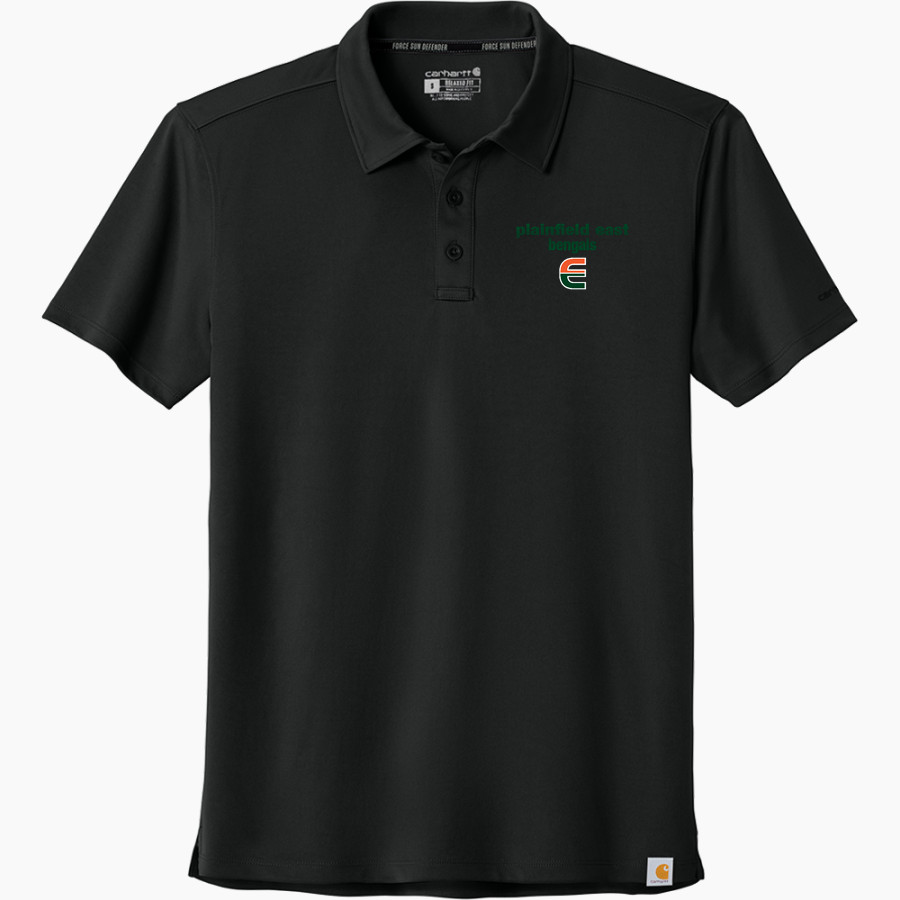 Plainfield East Bengals <span class="pdp-name-mascot">Plainfield East</span> Carhartt Men's Force Sun Defender Polo