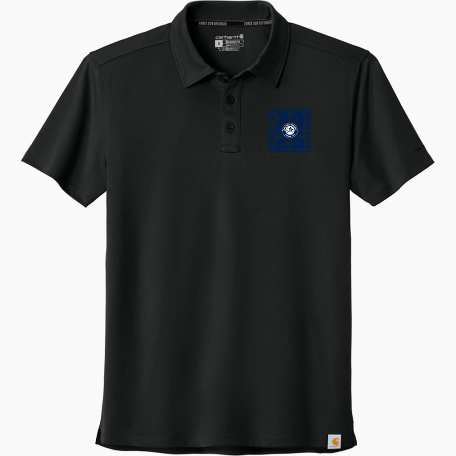 Boricua College Carhartt Men's Force Sun Defender Polo