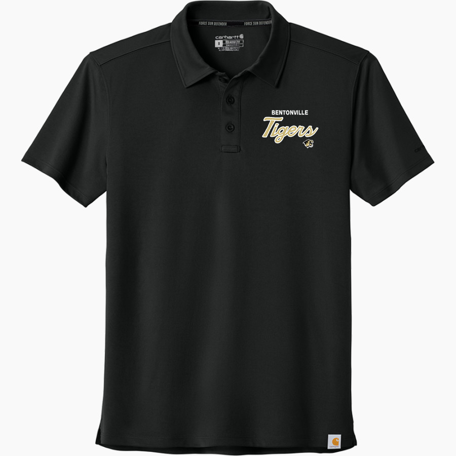 BENTONVILLE HIGH SCHOOL TIGERS <span class="pdp-name-mascot">BENTONVILLE TIGERS</span> Carhartt Men's Force Sun Defender Polo