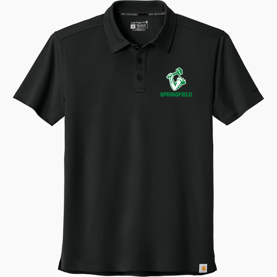 SPRINGFIELD HIGH SCHOOL COSMOS Carhartt Men's Force Sun Defender Polo