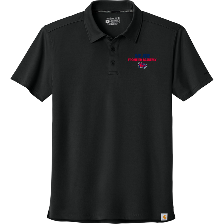 Frontier Academy Wolverines <span class="pdp-name-mascot">Frontier Academy Wolverines</span> Carhartt Men's Force Sun Defender Polo