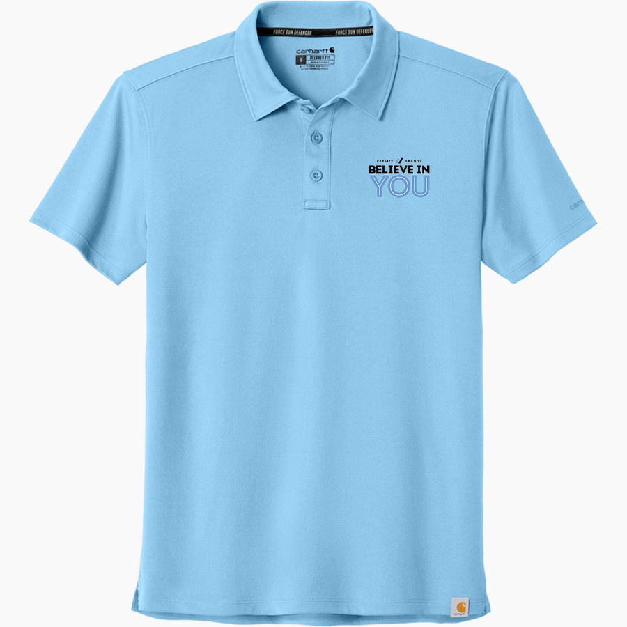 Believe In You <span class="pdp-name-mascot">Believe In You</span> Carhartt Men's Force Sun Defender Polo