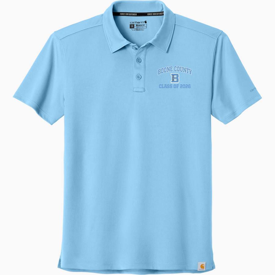 Boone County Rebels <span class="pdp-name-mascot">Boone County Rebels</span> Carhartt Men's Force Sun Defender Polo