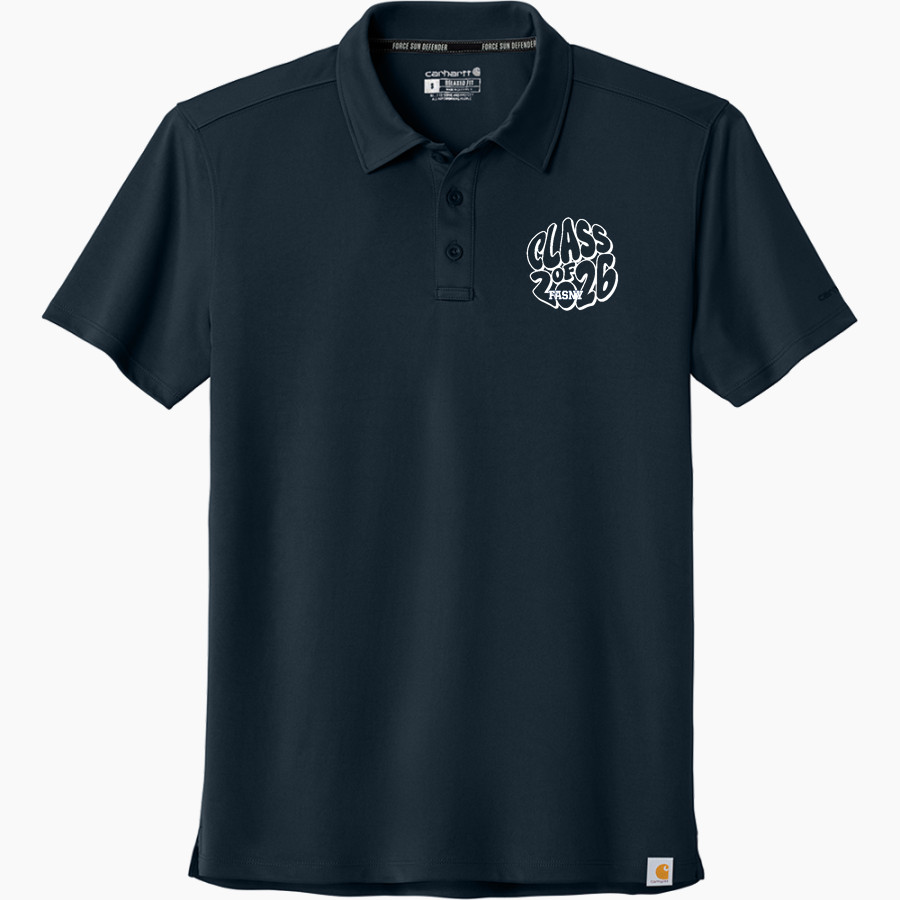 French-American School of New York - Online Store <span class="pdp-name-mascot">French-American School Sharks</span> Carhartt Men's Force Sun Defender Polo