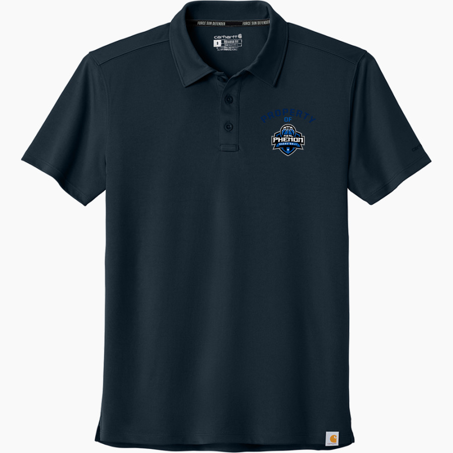 Real Phenom Basketball <span class="pdp-name-mascot">Real Phenom Basketball Club</span> Carhartt Men's Force Sun Defender Polo