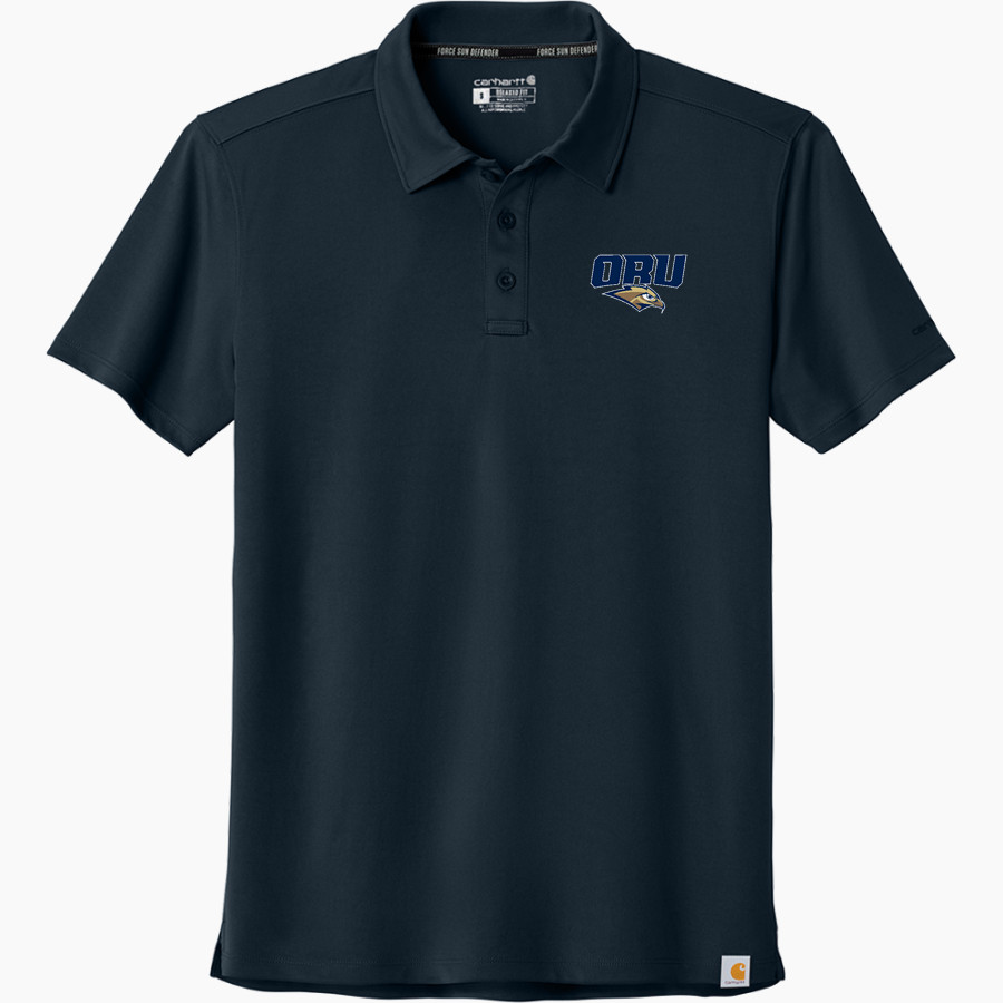 Oral Roberts Golden Eagles Carhartt Men's Force Sun Defender Polo
