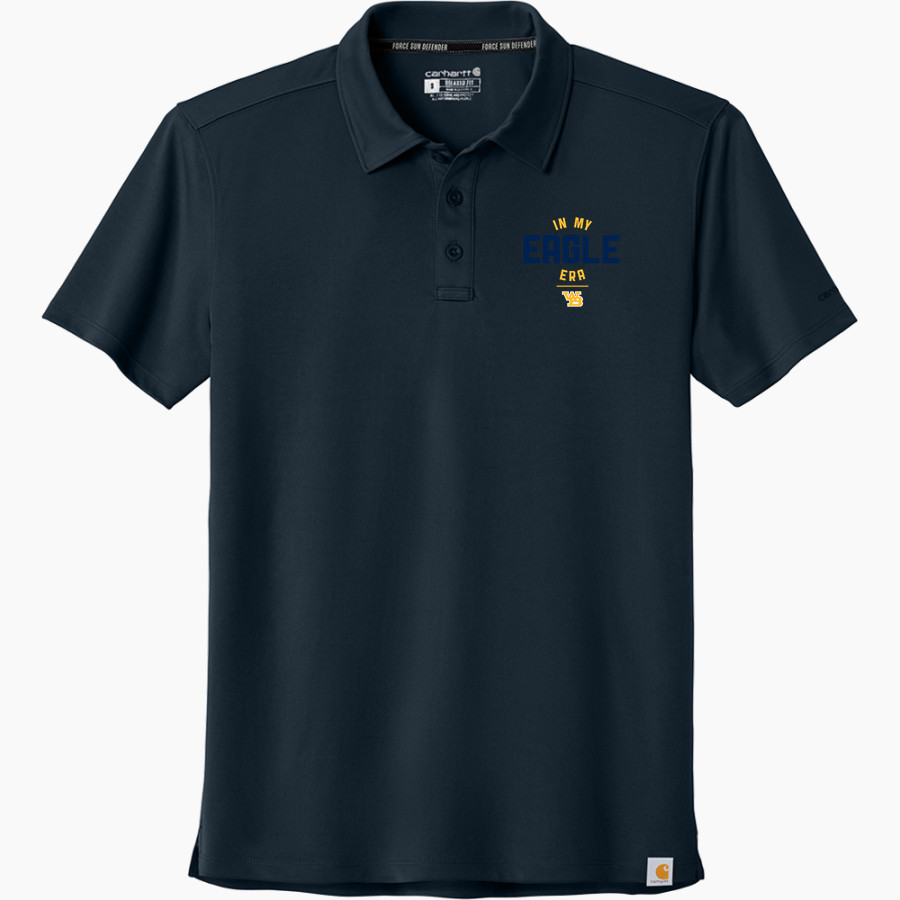 West Babylon Eagles <span class="pdp-name-mascot">West Babylon Eagles</span> Carhartt Men's Force Sun Defender Polo