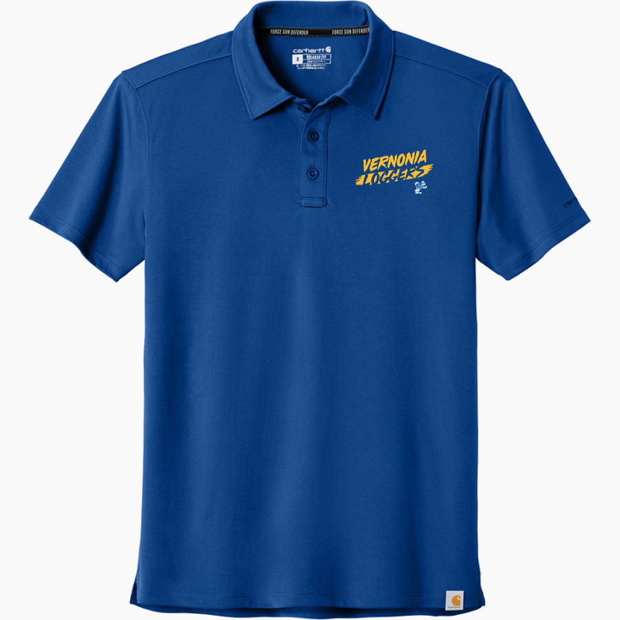 Vernonia Loggers <span class="pdp-name-mascot">Vernonia Loggers</span> Carhartt Men's Force Sun Defender Polo