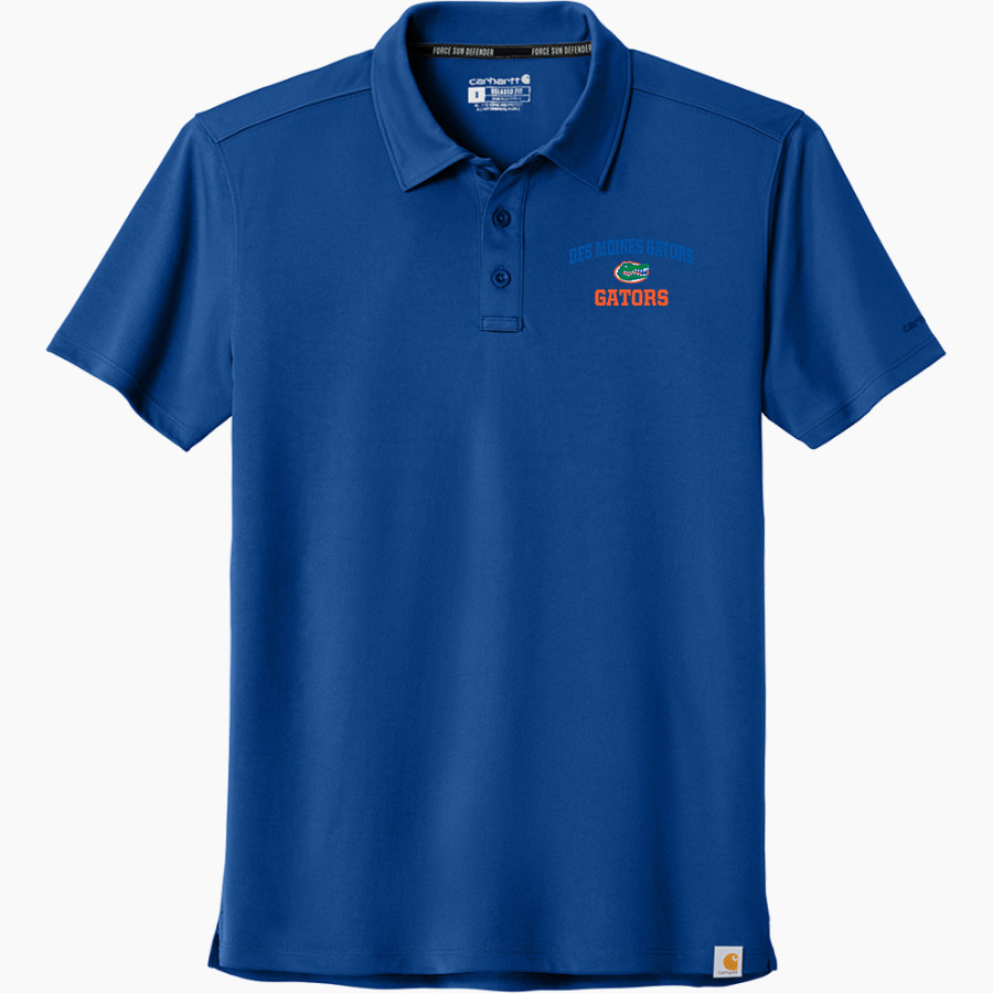 Des Moines Gators Gators <span class="pdp-name-mascot">Des Moines Gators Gators</span> Carhartt Men's Force Sun Defender Polo