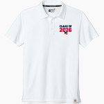 Oswalt Eagles Carhartt Men's Force Sun Defender Polo Front Thumbnail