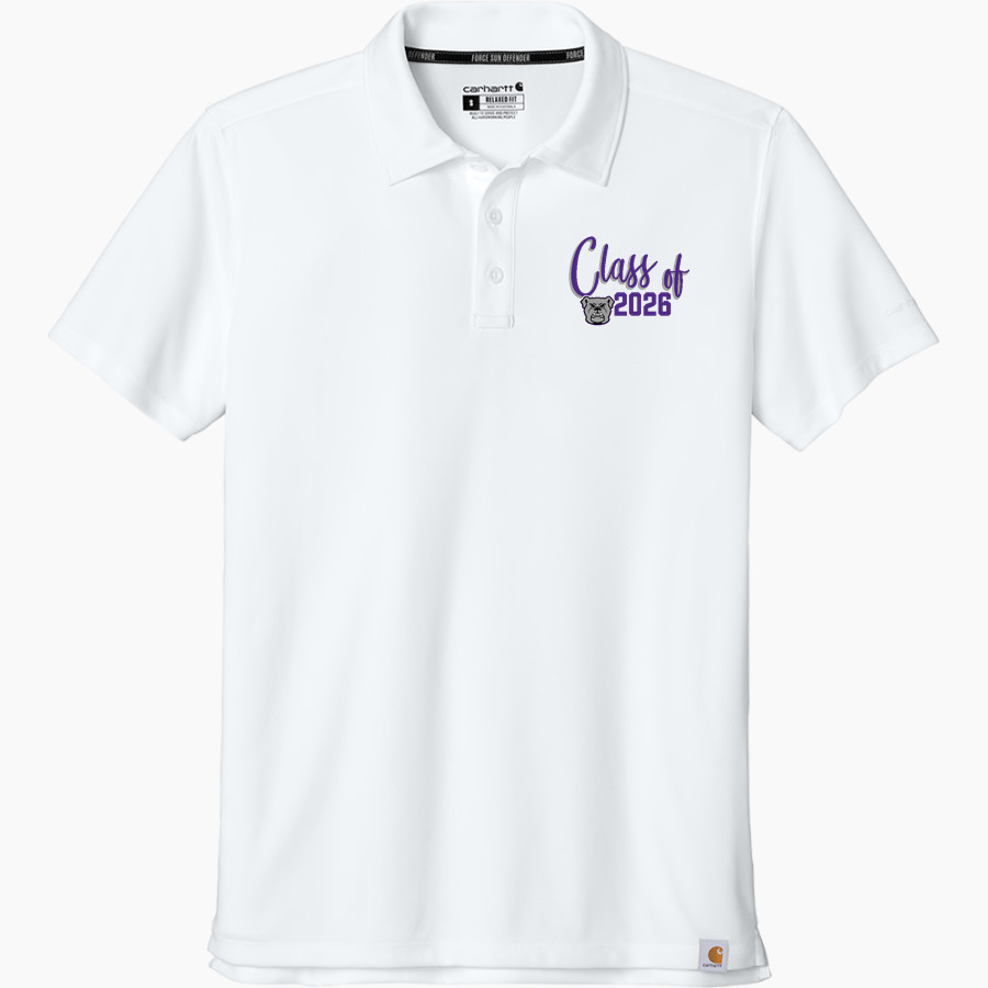 KENOSHA REUTHER HIGH SCHOOL BULLDOGS <span class="pdp-name-mascot">KENOSHA REUTHER BULLDOGS</span> Carhartt Men's Force Sun Defender Polo