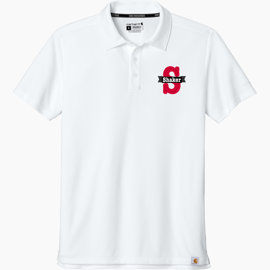 Shaker Heights Schools <span class="pdp-name-mascot">Shaker Heights</span> Carhartt Men's Force Sun Defender Polo