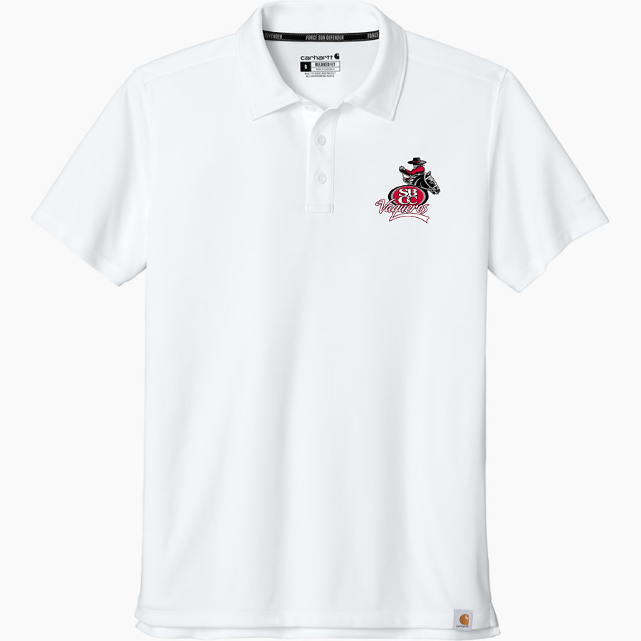 Santa Barbara Vaqueros <span class="pdp-name-mascot">Santa Barbara City College Vaqueros</span> Carhartt Men's Force Sun Defender Polo