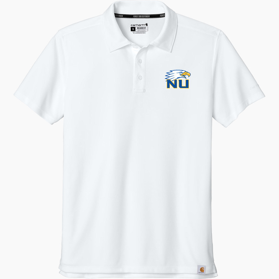 Northwest University Eagles Online Store <span class="pdp-name-mascot">Northwest Eagles</span> Carhartt Men's Force Sun Defender Polo