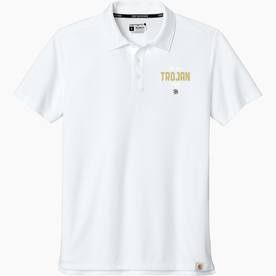 HOT SPRINGS HIGH SCHOOL TROJANS <span class="pdp-name-mascot">HOT SPRINGS TROJANS</span> Carhartt Men's Force Sun Defender Polo
