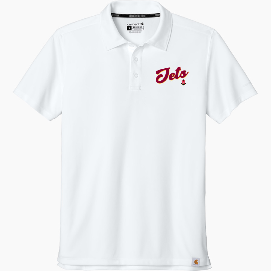 NORTHEASTERN HIGH SCHOOL JETS Carhartt Men's Force Sun Defender Polo