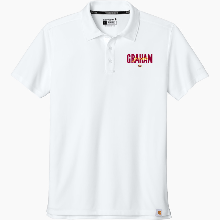 Graham G-men <span class="pdp-name-mascot">Graham G-men</span> Carhartt Men's Force Sun Defender Polo