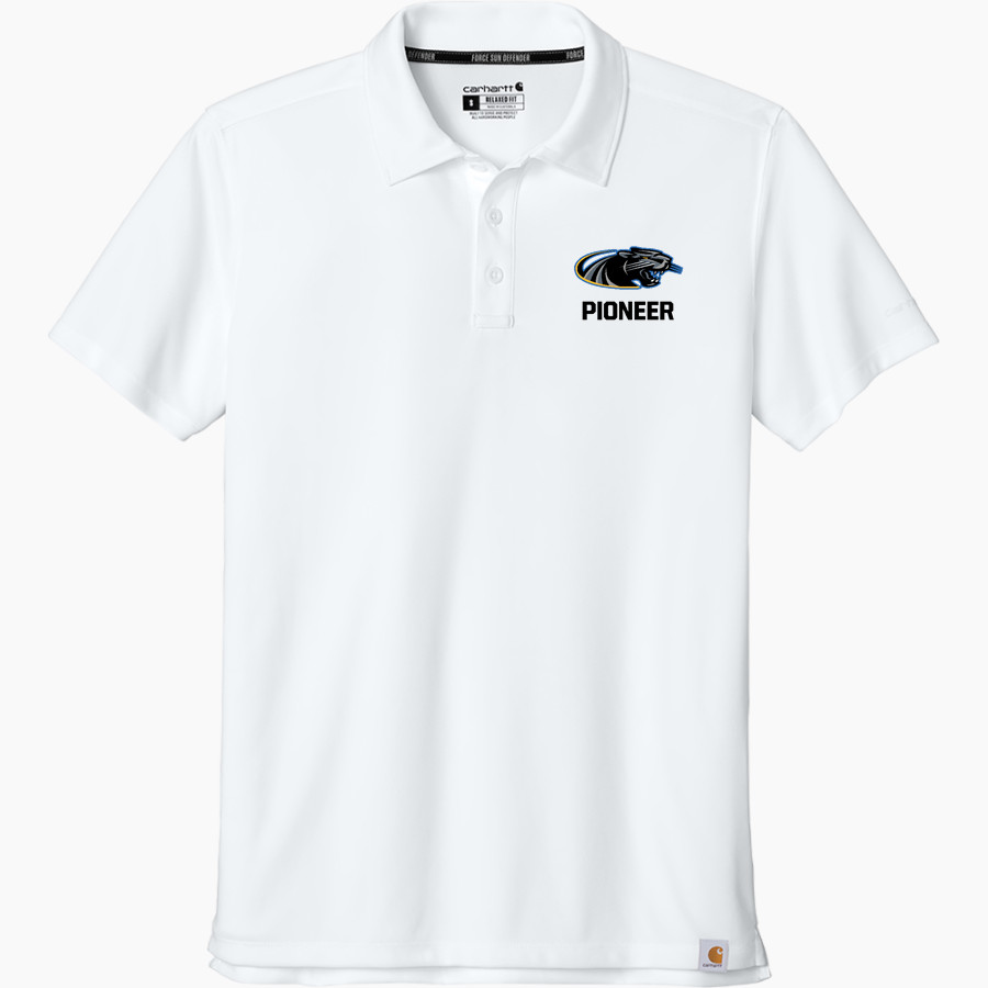 Pioneer Panthers <span class="pdp-name-mascot">Pioneer Panthers</span> Carhartt Men's Force Sun Defender Polo