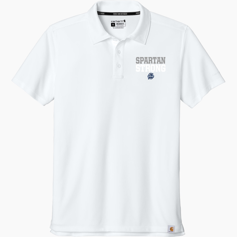 SPRINGFIELD TOWNSHIP HIGH SCHOOL SPARTANS <span class="pdp-name-mascot">SPRINGFIELD TOWNSHIP SPARTANS</span> Carhartt Men's Force Sun Defender Polo