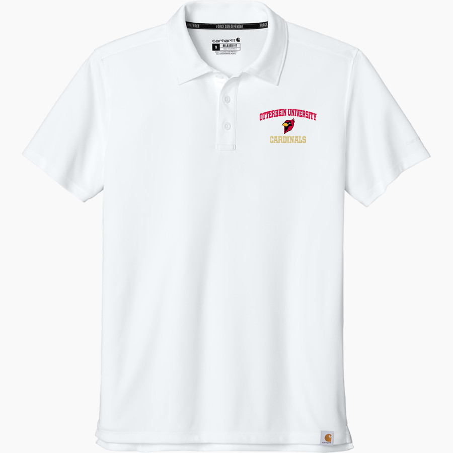 Otterbein University Cardinals Carhartt Men's Force Sun Defender Polo