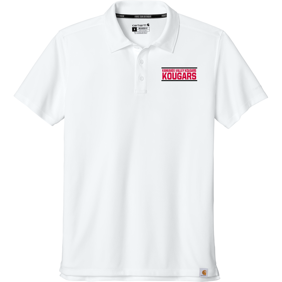 Kankakee Valley Kougars Kougars <span class="pdp-name-mascot">Kankakee Valley Kougars Kougars</span> Carhartt Men's Force Sun Defender Polo