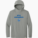 GLCC Crusaders <span class="pdp-name-mascot">Great Lakes Christian College Crusaders</span> Carhartt Men's Force Sun Defender Long Sleeve Hooded T-Shirt Front Thumbnail
