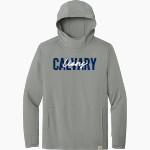 Calvary Lions Carhartt Men's Force Sun Defender Long Sleeve Hooded T-Shirt Front Thumbnail
