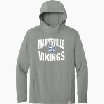 MARYSVILLE HIGH SCHOOL VIKINGS <span class="pdp-name-mascot">MARYSVILLE VIKINGS</span> Carhartt Men's Force Sun Defender Long Sleeve Hooded T-Shirt Front Thumbnail