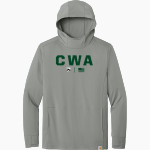 CWA Tarriers Carhartt Men's Force Sun Defender Long Sleeve Hooded T-Shirt Front Thumbnail