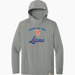 NEWTON SOUTH HIGH SCHOOL LIONS <span class="pdp-name-mascot">NEWTON SOUTH LIONS</span> Carhartt Men's Force Sun Defender Long Sleeve Hooded T-Shirt Front Thumbnail