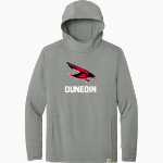 Dunedin Falcons Carhartt Men's Force Sun Defender Long Sleeve Hooded T-Shirt Front Thumbnail