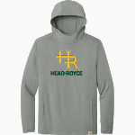 Head-Royce Jayhawks <span class="pdp-name-mascot">Head-Royce Jayhawks</span> Carhartt Men's Force Sun Defender Long Sleeve Hooded T-Shirt Front Thumbnail