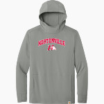 HORTONVILLE HIGH SCHOOL POLAR BEARS <span class="pdp-name-mascot">HORTONVILLE POLAR BEARS</span> Carhartt Men's Force Sun Defender Long Sleeve Hooded T-Shirt Front Thumbnail