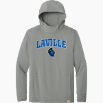 LAVILLE HIGH SCHOOL LANCERS Carhartt Men's Force Sun Defender Long Sleeve Hooded T-Shirt Front Thumbnail